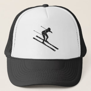 Ski Skiing - Skier Trucker Hat