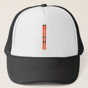 Ski Skiing Trucker Hat