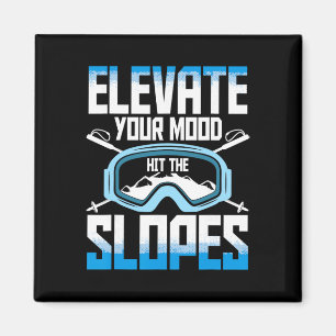 Ski Skiing Winter Sport _4 Magnet