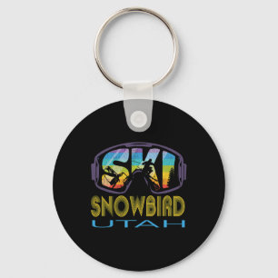Ski Snowbird Utah Skiing Vacation  Key Ring
