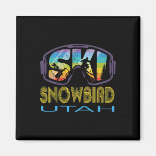 Ski Snowbird Utah Skiing Vacation Magnet