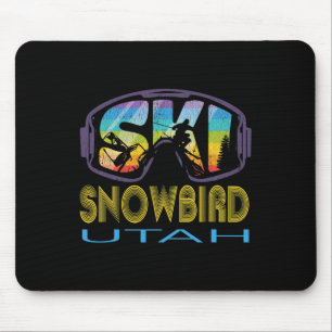 Ski Snowbird Utah Skiing Vacation  Mouse Pad