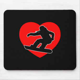 Ski Snowboard Goggles Funny Skiing Snowboarding Gi Mouse Pad