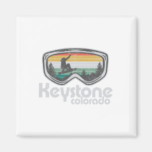 Ski Snowboard Mountain Snow Skiing Shirts Magnet