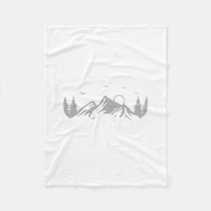 Ski Snowboard Shirts  Fleece Blanket