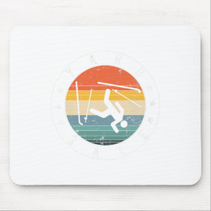 Ski Snowboard Yard Sale Skiing Snow Mountain Winte Mouse Pad