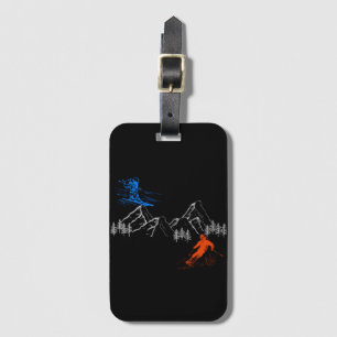 SKI SNOWBOARDLuggage Tag