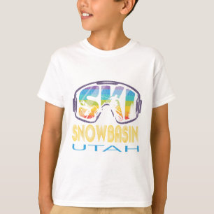 Ski Snowsin Utah Skiing Vacation T-Shirt