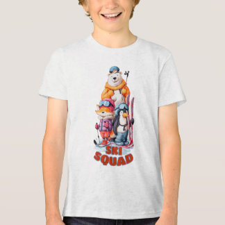 ski squad Tri-Blend shirt