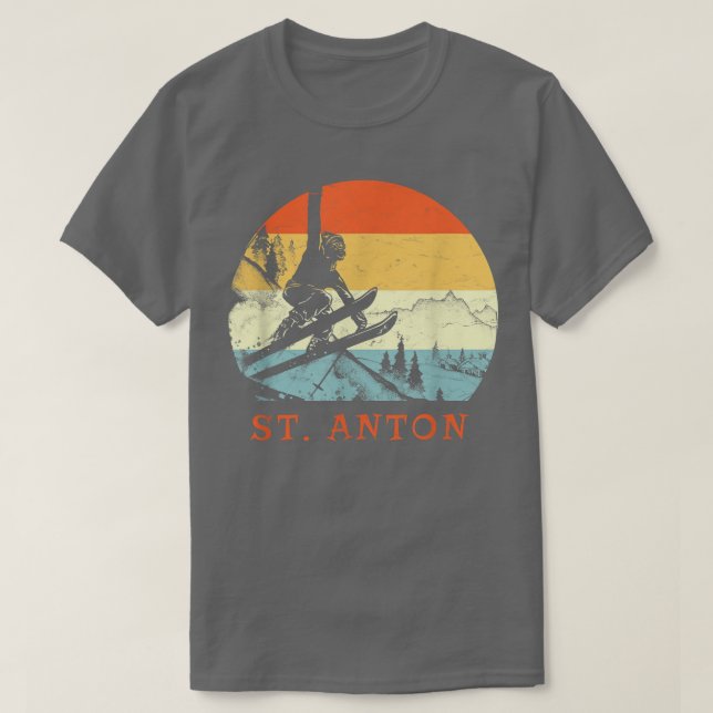 Ski St  T-Shirt (Design Front)