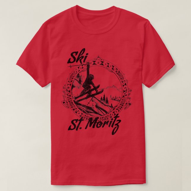 Ski St T-Shirt (Design Front)