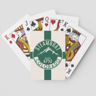 Ski Steamboat Playing Cards