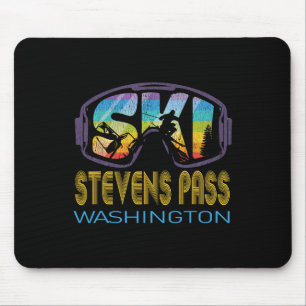 Ski Stevens P Washington Skiing Vacation Mouse Pad