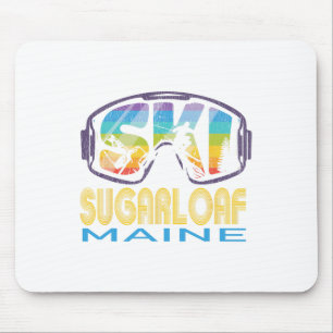 Ski Sugarloaf Maine Skiing Vacation  Mouse Pad
