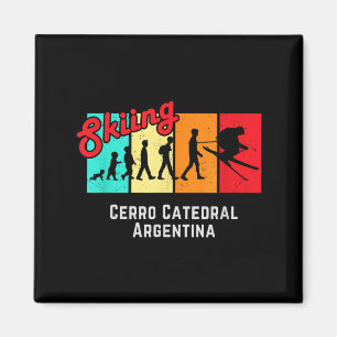 Ski t cerro catedral argentina for men and women magnet