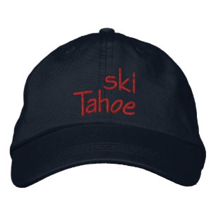Ski Tahoe Embroidered Hat