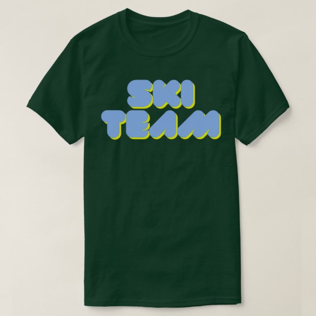 Ski Team T-Shirt (Design Front)