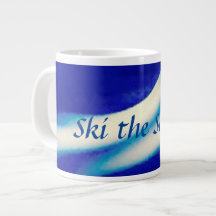 Ski the Slopes Bone China Mug
