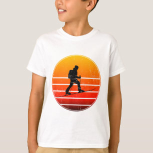 Ski Touring Men's Women's Skiing Tour Ski  T-Shirt