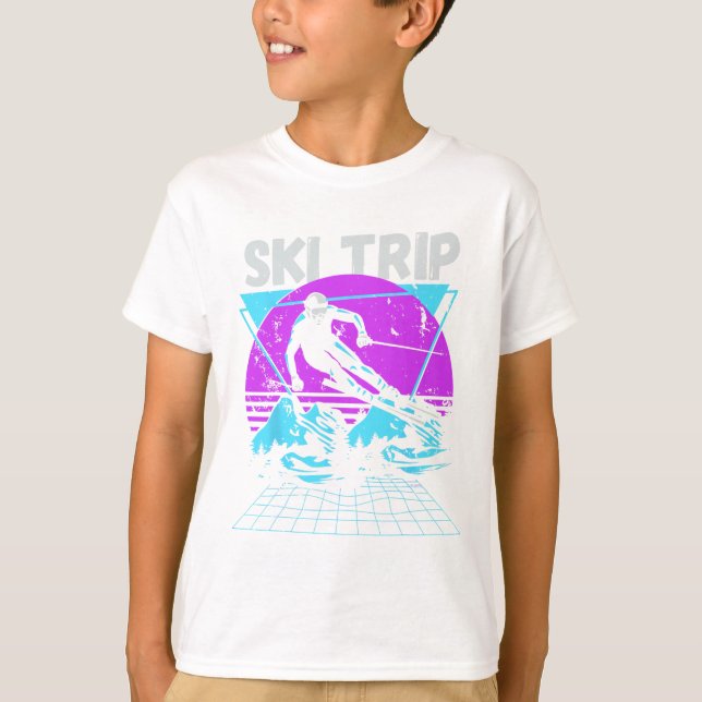 Ski Trip 2025 - Matching Family Snow Skiing Vacati T-Shirt (Front)