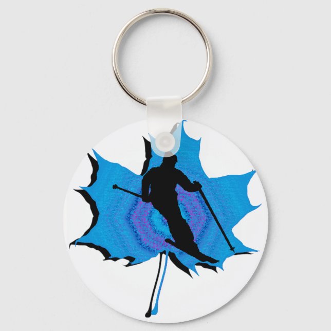 SKI UPPER WHISTLER KEY RING (Front)