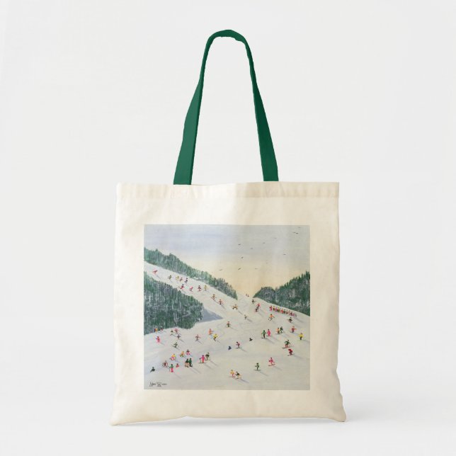 Ski-vening 1995 tote bag (Front)