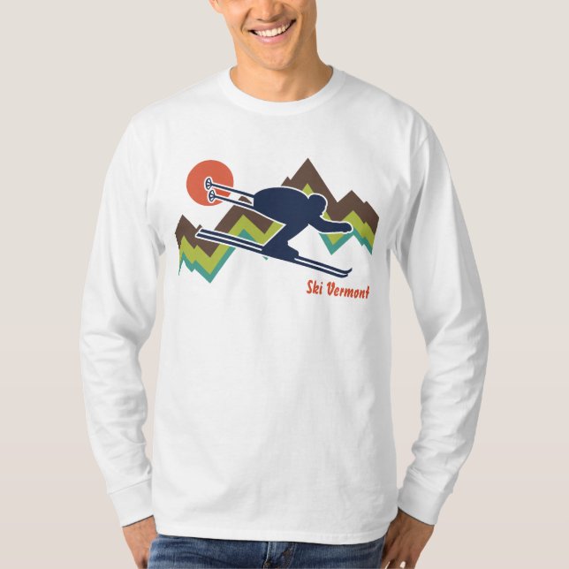 Ski Vermont T-Shirt (Front)