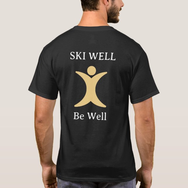 SKI Well Be Well T-Shirt (Back)