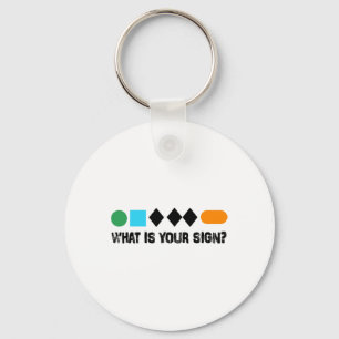 Ski What Is Your Sign Funny Skier Men Snowboard Sk Key Ring