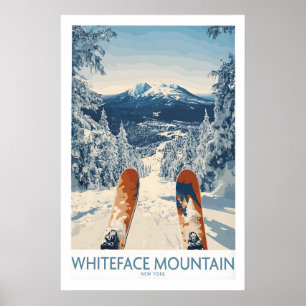 Ski Whiteface Poster 1