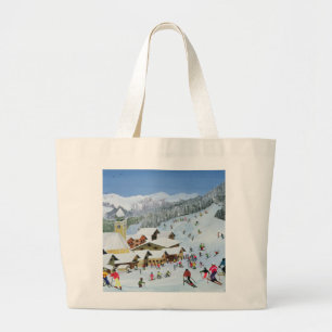 Ski Whizzz! 1991 Large Tote Bag