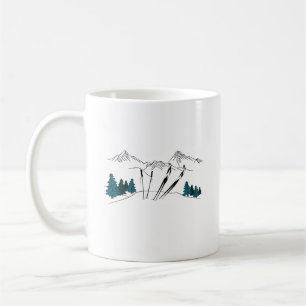 Ski You Later Ski Scene Winter Sports Coffee Mug