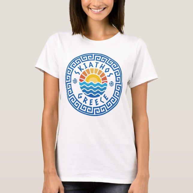 Skiathos, Greece - Sunshine And Sea Women's T-Shirt (Front)