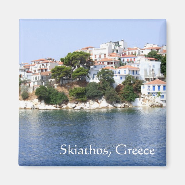 Skiathos Island, Greece Magnet (Front)