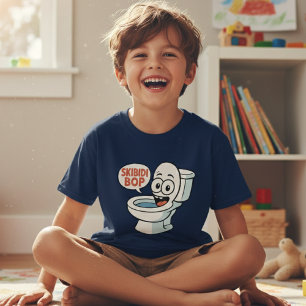 Skibidi Bop Yes Yes Funny Skibidi Toilet T-Shirt