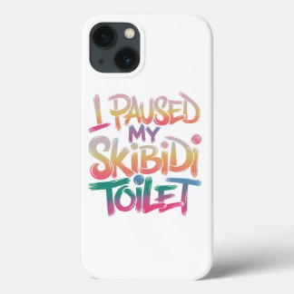 Skibidi Break Moment iPhone 13 Case