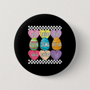 Skibidi Easter Eggs Funny Rizz Meme Easter Candy 2 6 Cm Round Badge