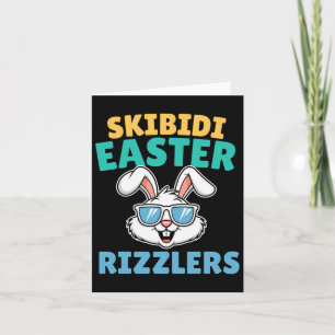 Skibidi Easter - Funny Easter Rizzler Gen Alpha  Card