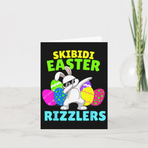 Skibidi Easter - Funny Easter Rizzler Gen Alpha Sl Card