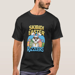 Skibidi Easter Funny Easter Rizzlers Sigma Gen Alp T-Shirt