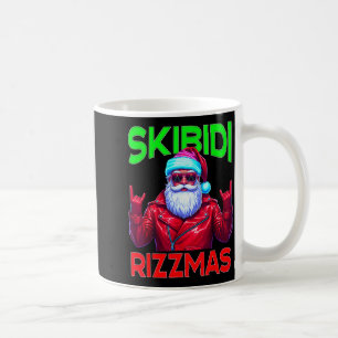 Skibidi Rizzmas Christmas Rizz Santa Claus Charism Coffee Mug