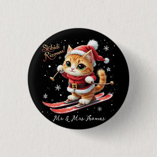 Skibidi Rizzmas The Ultimate Funny Christmas Meme 3 Cm Round Badge