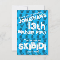 Skibidi Toilet Birthday Party