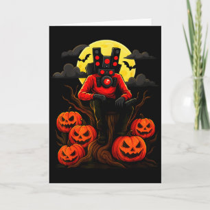 Skibidi Toilet Sigmas Don't Do Costumes Funny Hall Card