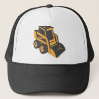skid steer digger truck