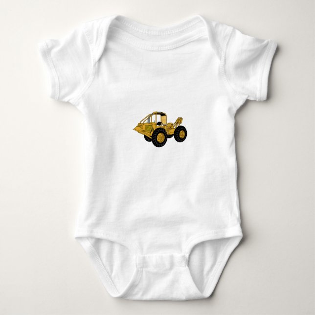 Skidder Baby Bodysuit (Front)