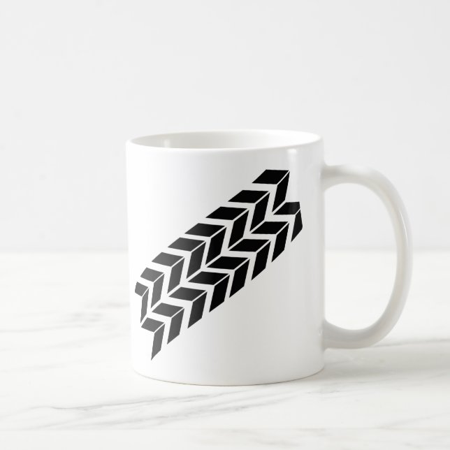 skidmark coffee mug (Right)