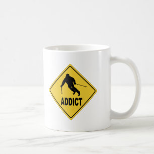 Skier 1 coffee mug