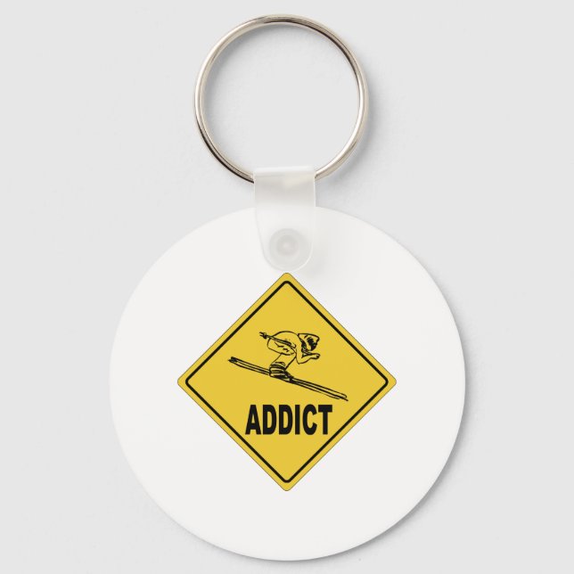 Skier 2 key ring (Front)