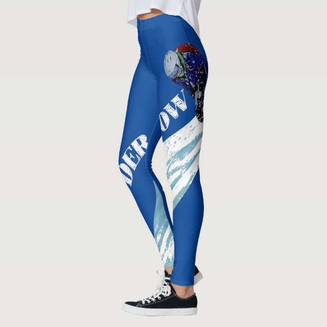 Skier, BC Rider Leggings (Left)